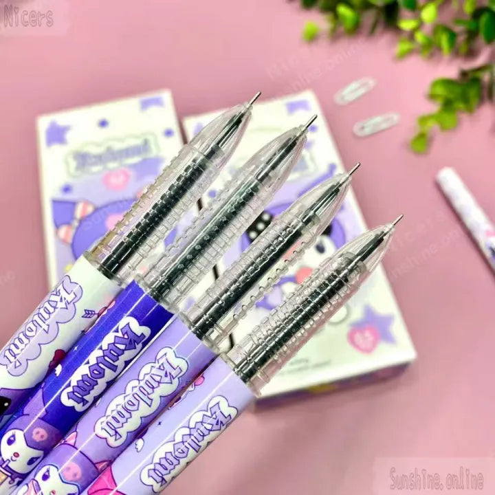 12pcs Kuromi Blue Gel Ink Pen 0.5mm