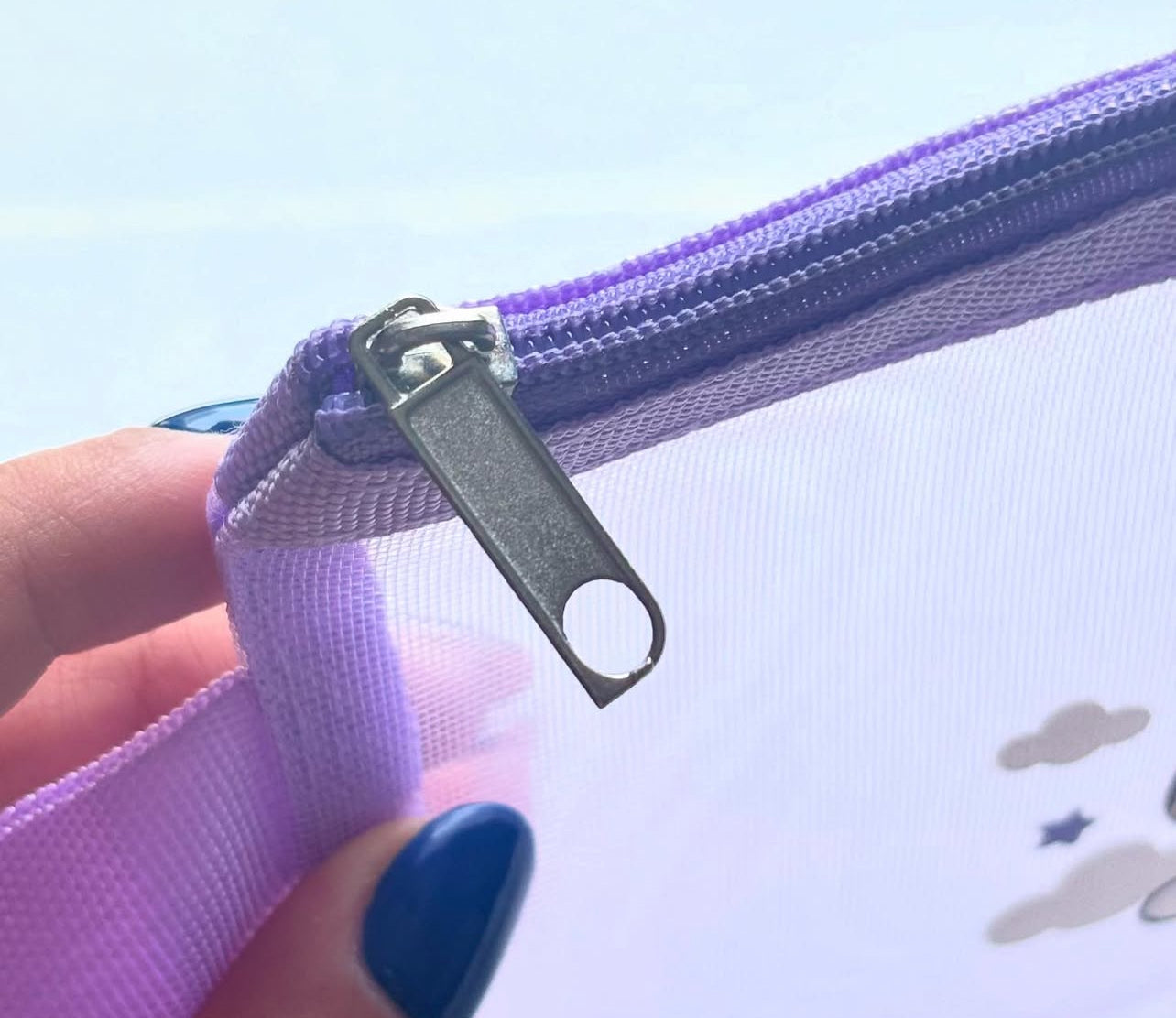 Labubu transparent pencil case Portable Stationery Easy Carry Useful Labubu Print Pencil Pouch