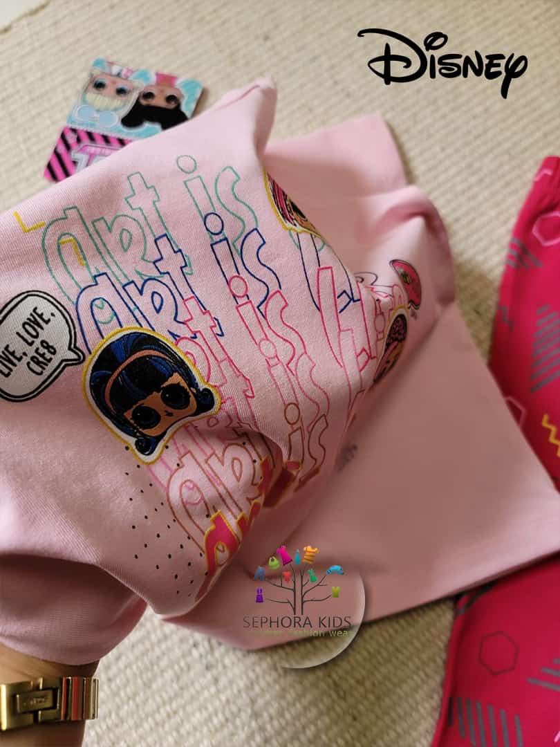 Disney LOL Girls Summer Pyjama Set