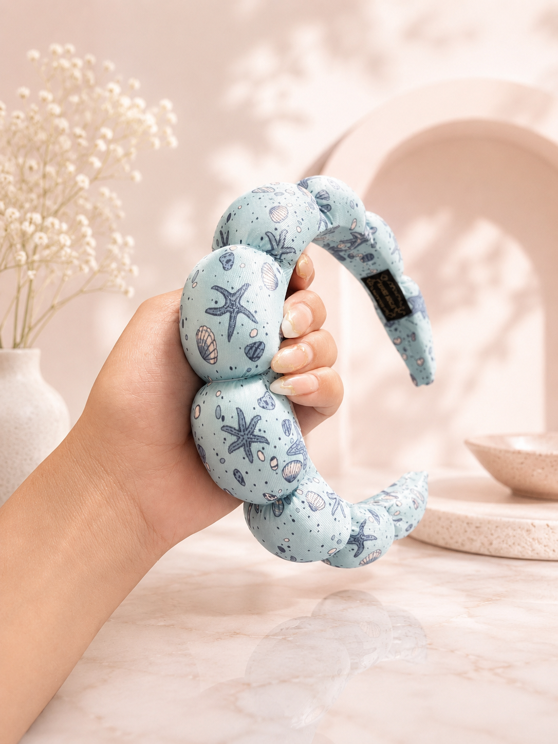 Ocean Bloom Bubble Headband