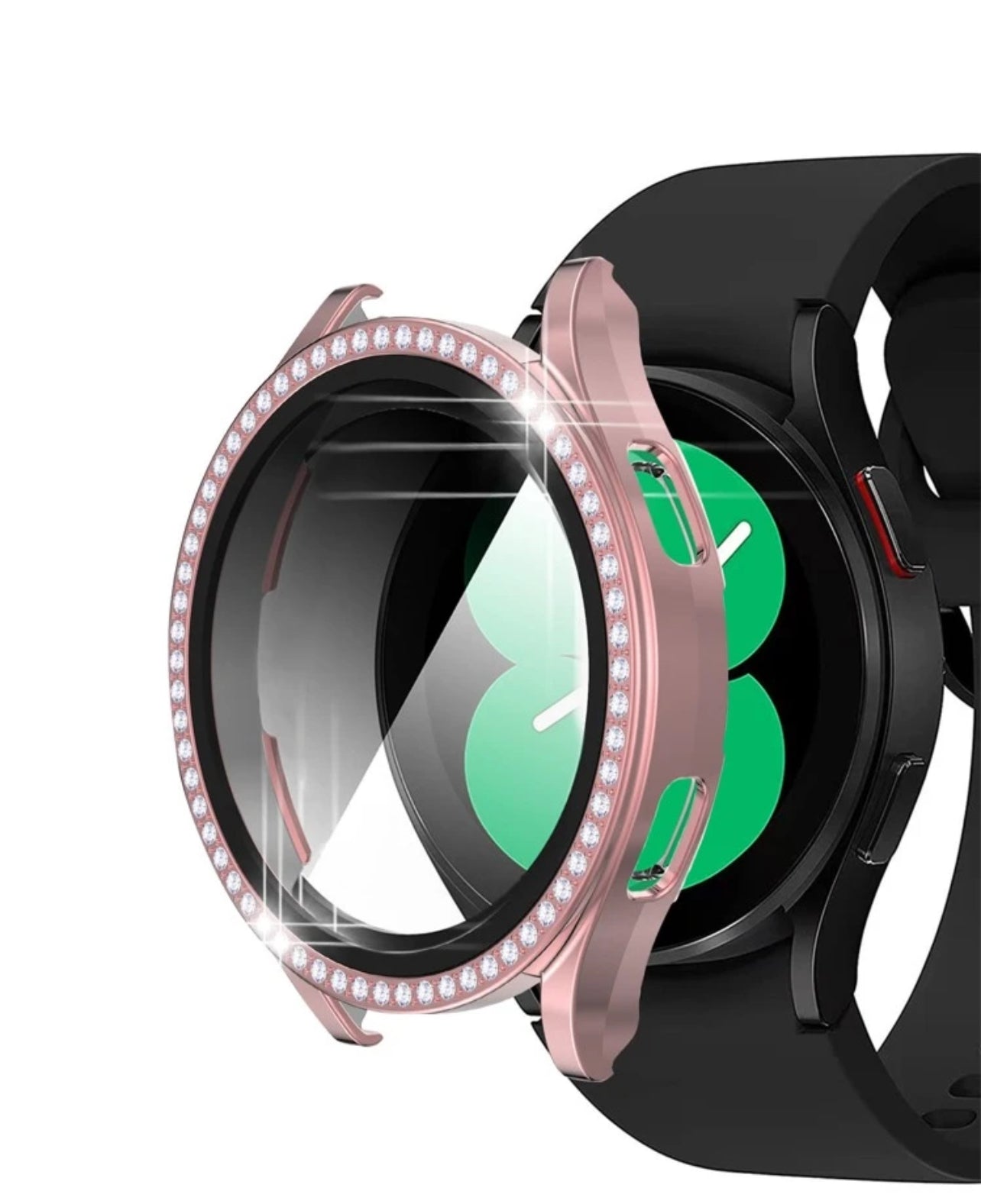 2 In 1 Watch Case & Screen Protector Compatible With Samsung