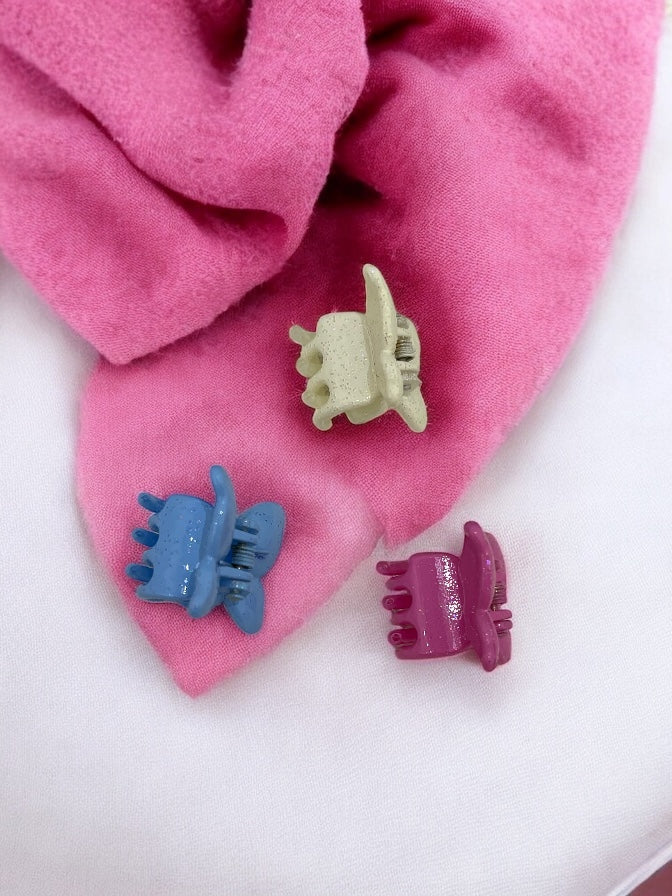 3Pcs Mini Cute Hair Clips