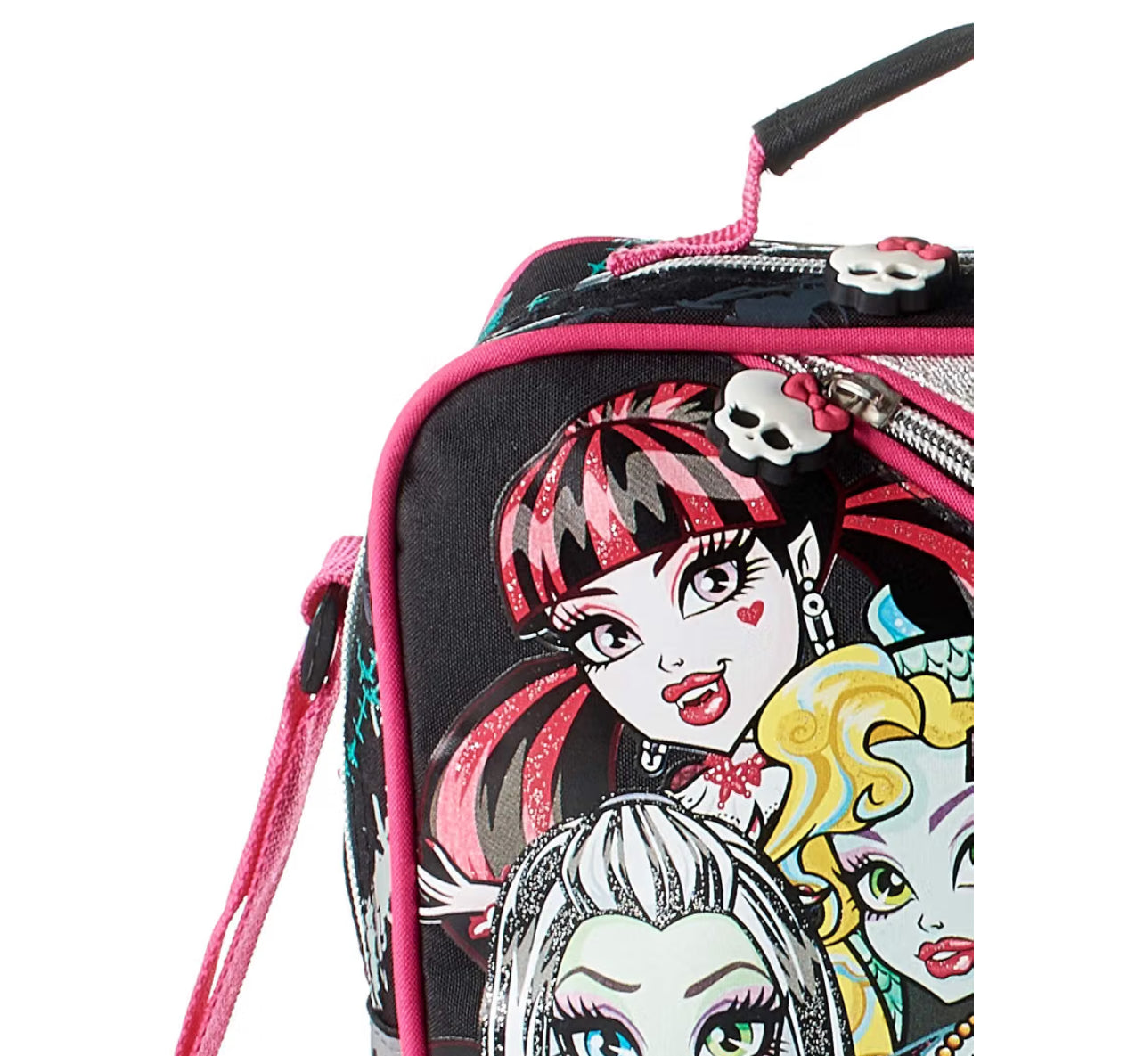 Monster High Insulated Lunch Bag – Girls’ School Lunch Box