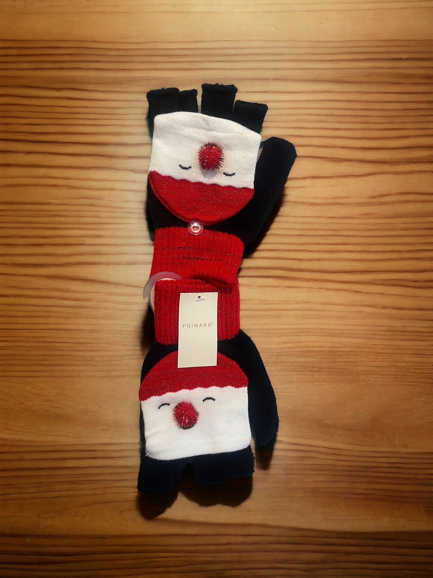 Primark Fingerless Christmas Winter kids Gloves