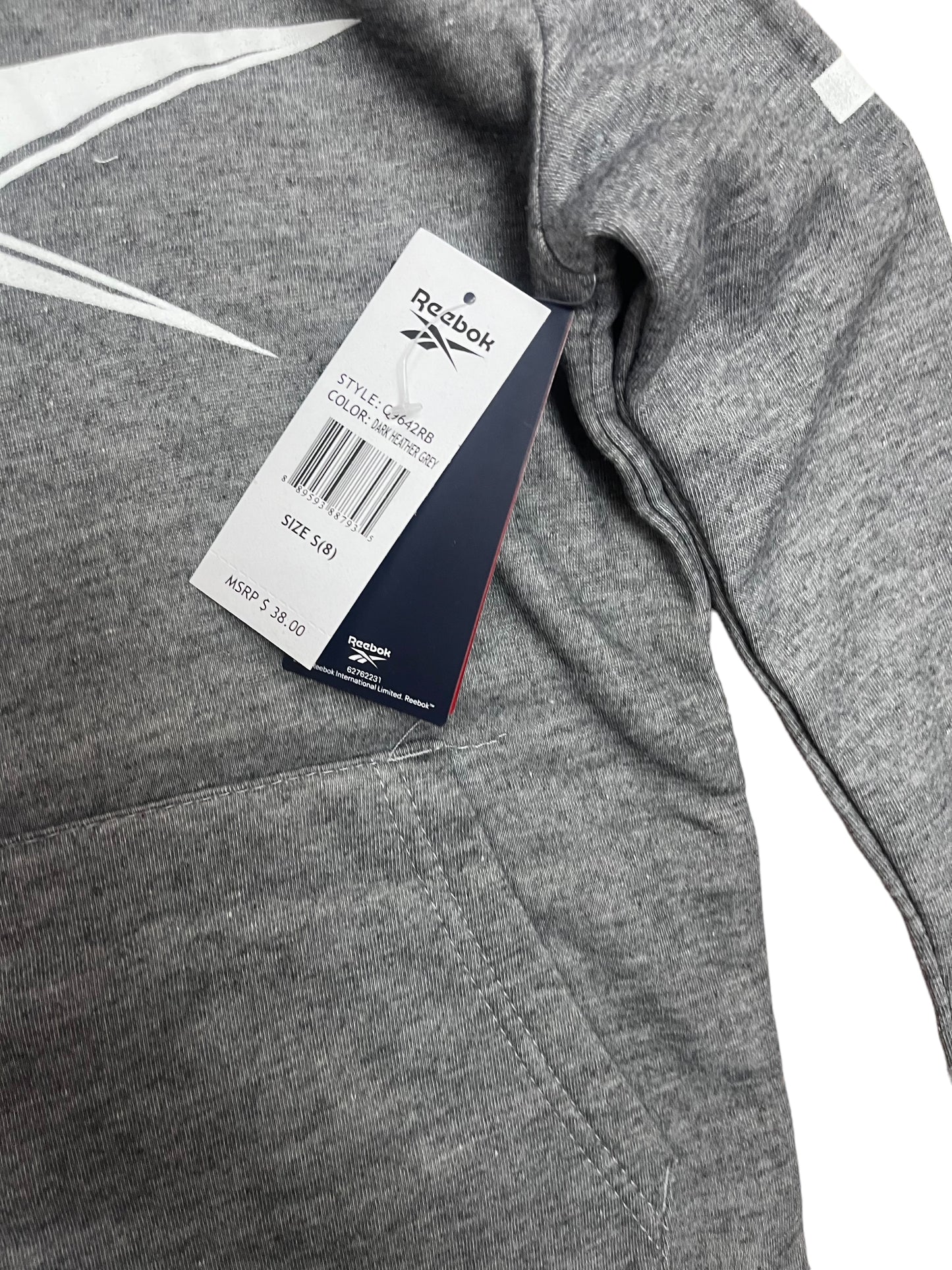 Reebok Hoodie Dark Grey - 8,10 Years