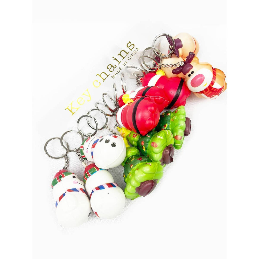 Christmas Squishy Keychain
