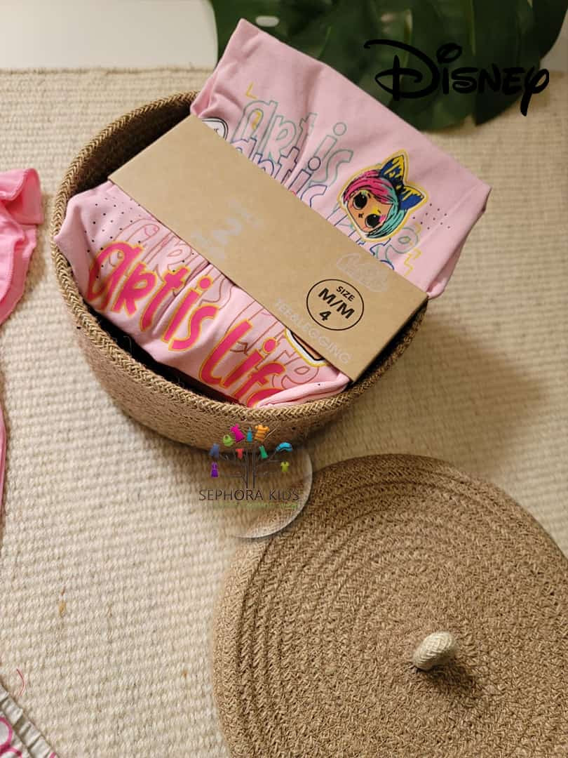 Disney LOL Girls Summer Pyjama Set