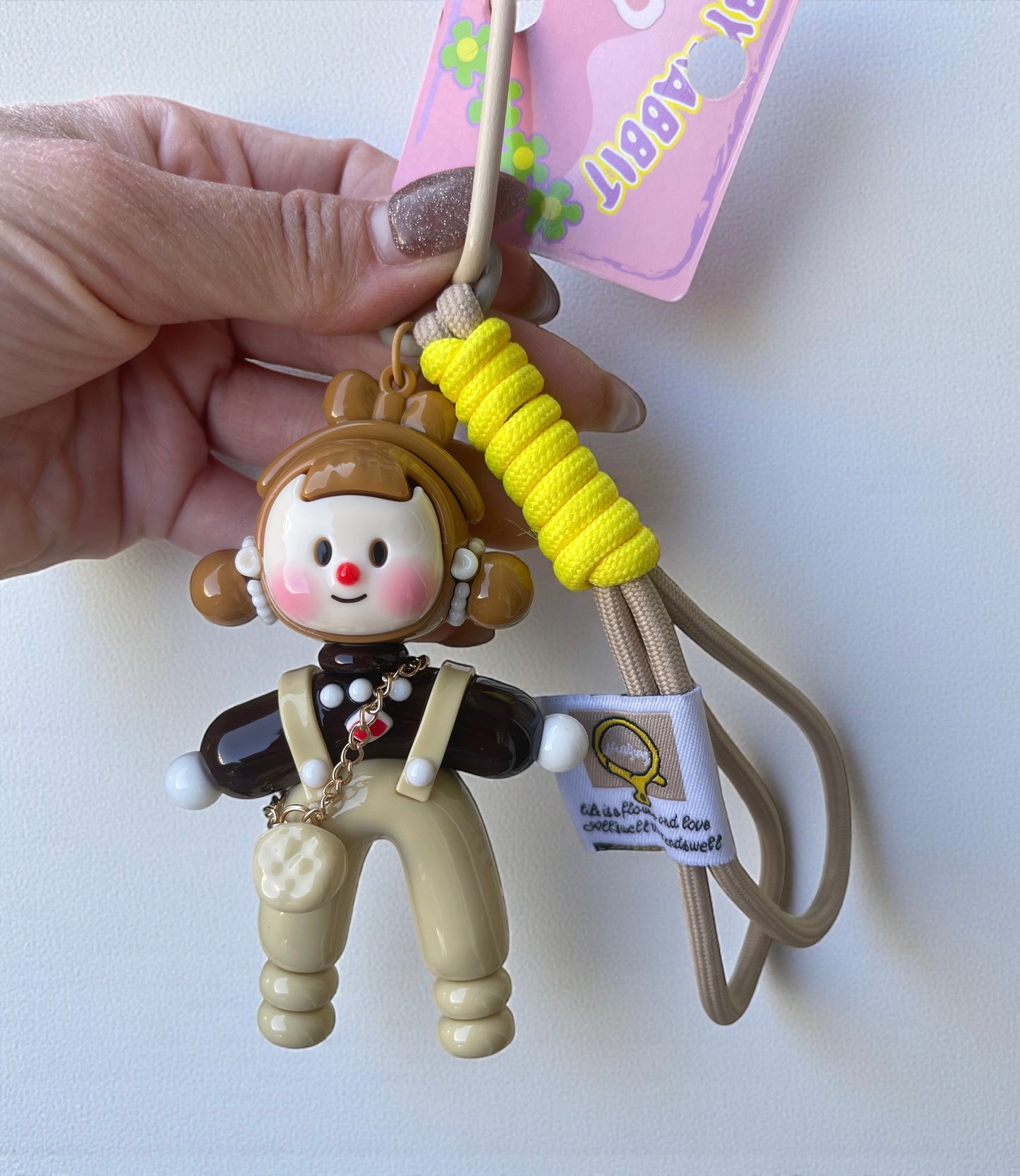 Creative Cartoon Cute Doll Keychain Bag Ornament ex Best Friend Gift Festive Supplies Birthday Wedding Travel Souvenir