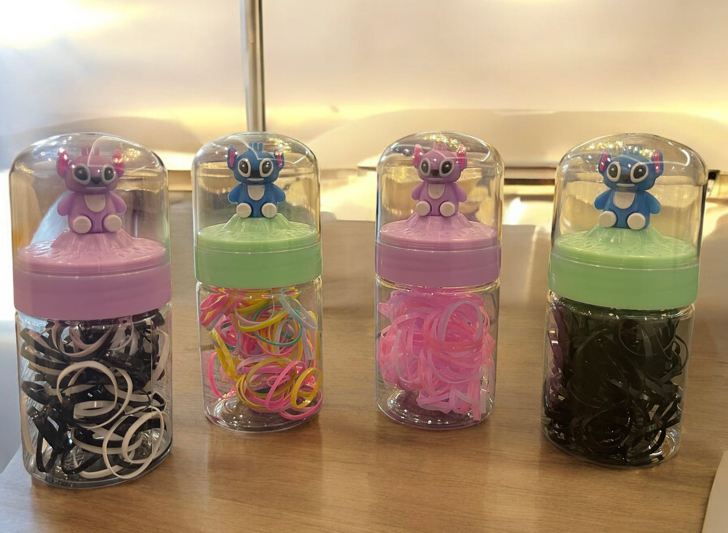 Cute Polyester Baby Hair Ties Kids Hair Decoration Rubber Bands