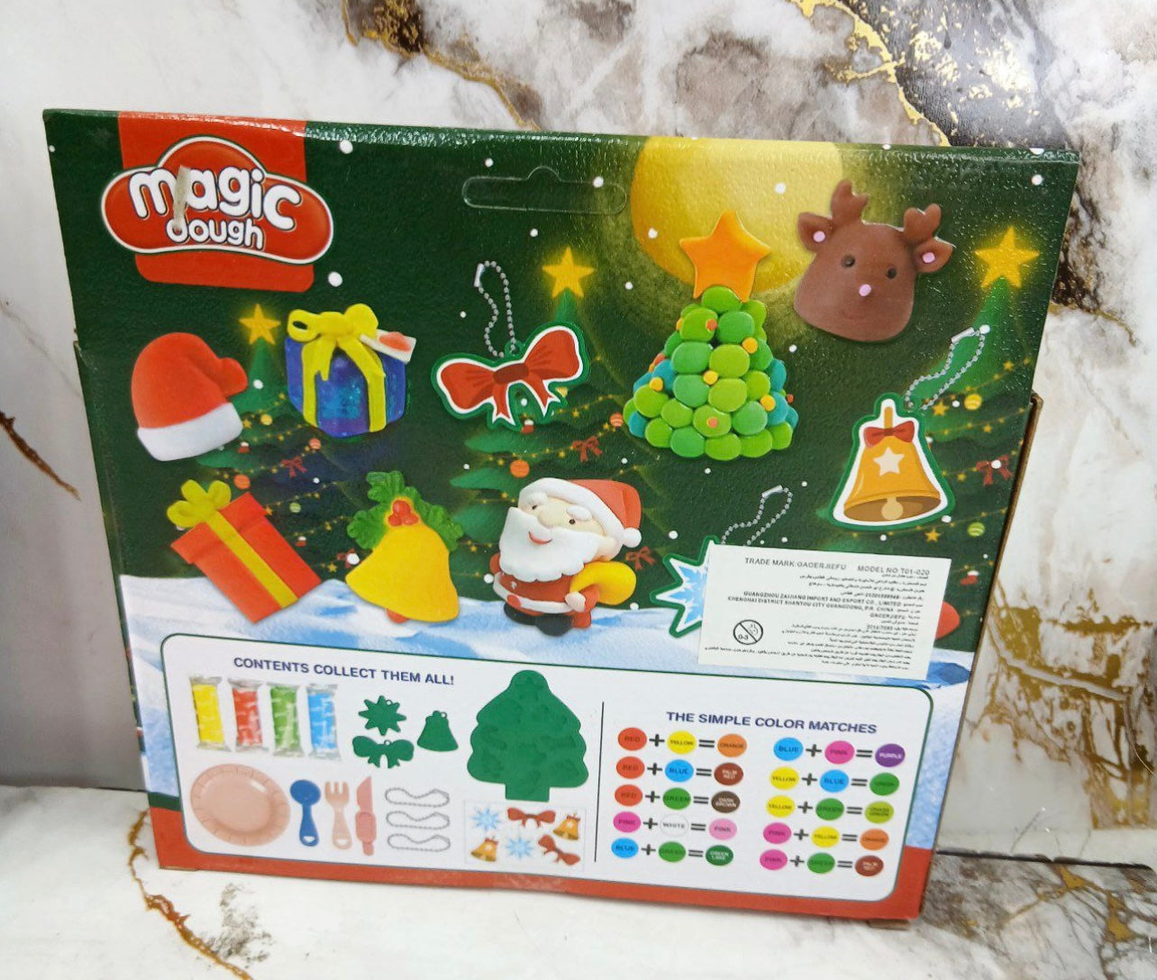 CHRISTMAS SHAPE MODELING Dough Kit