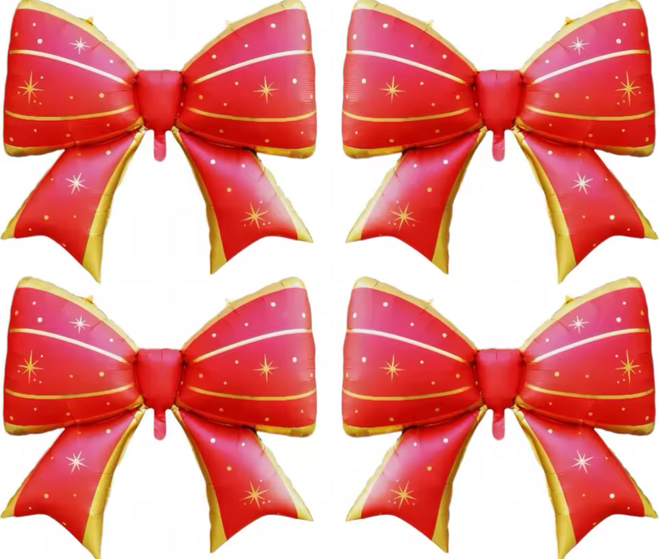 1pc Bowknot Christmas Foil Balloon