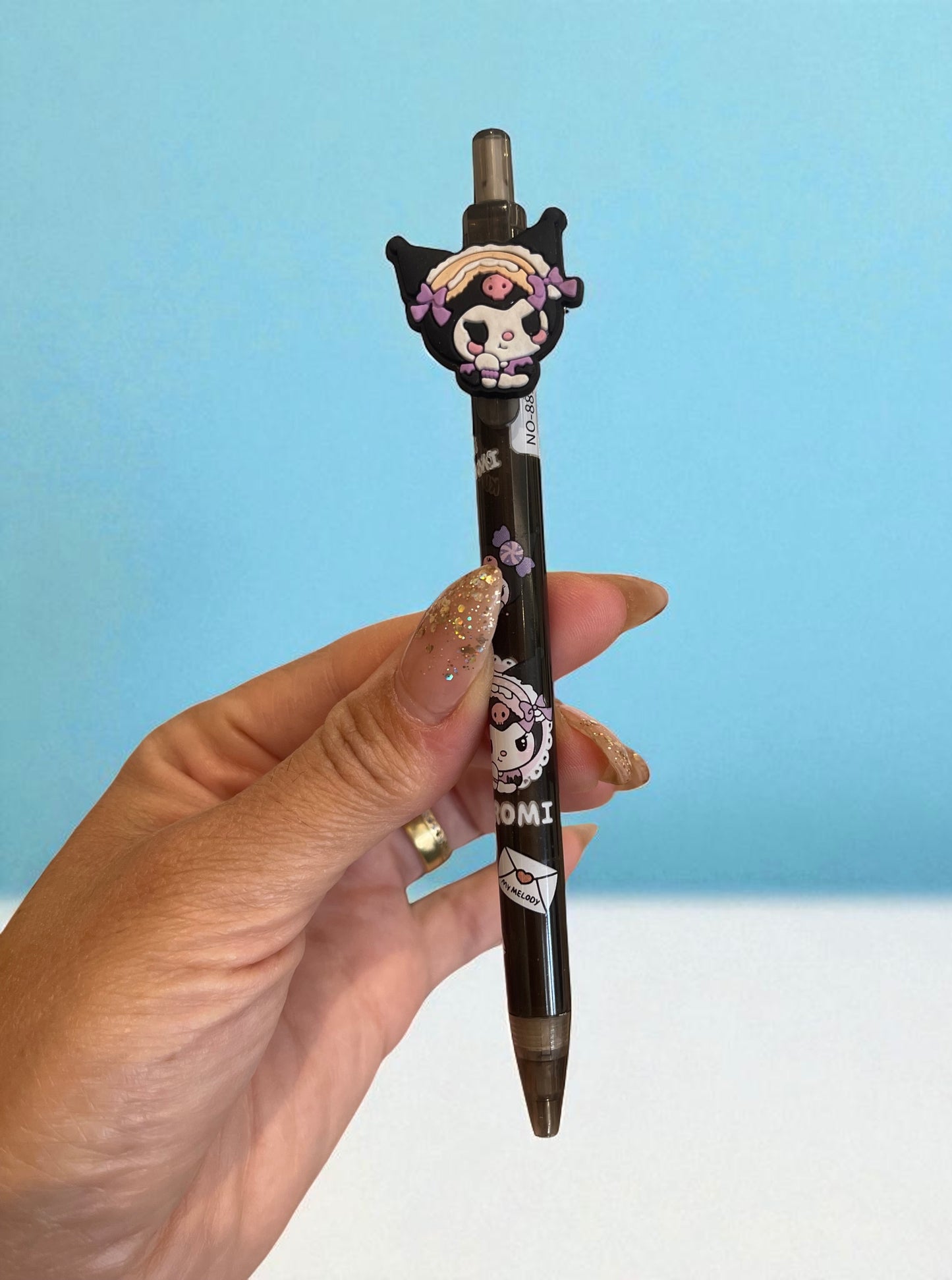 Sanrio Kuromi Mechanical Pencil Kawaii 0.7MM Drawing Writing Automatic Pen School Supplies