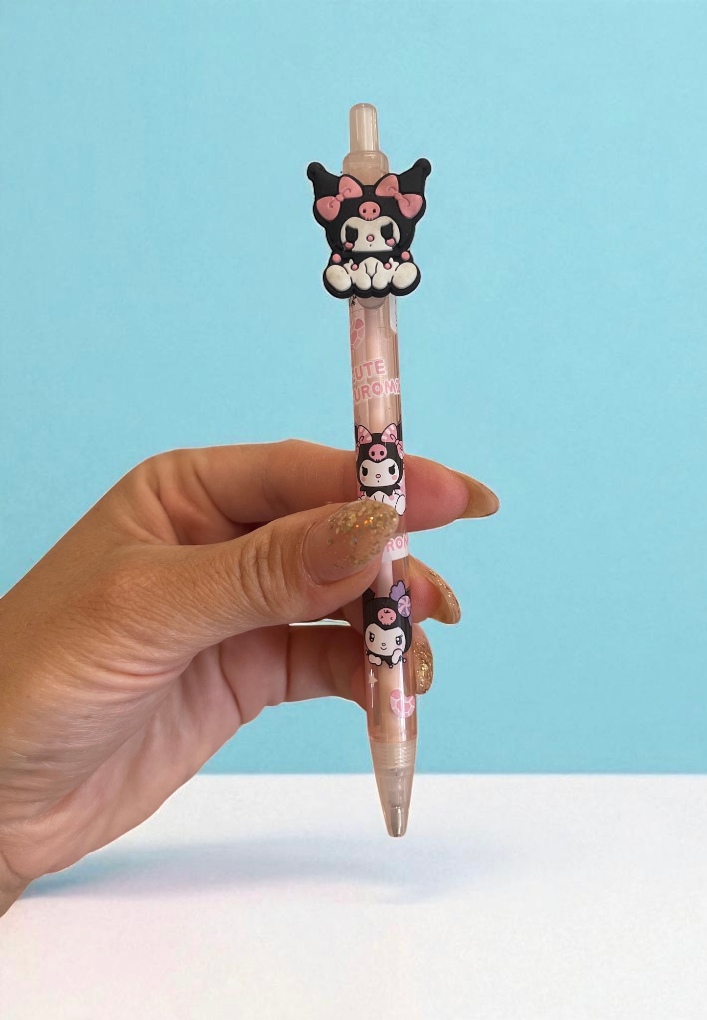 Sanrio Kuromi Mechanical Pencil Kawaii 0.7MM Drawing Writing Automatic Pen School Supplies