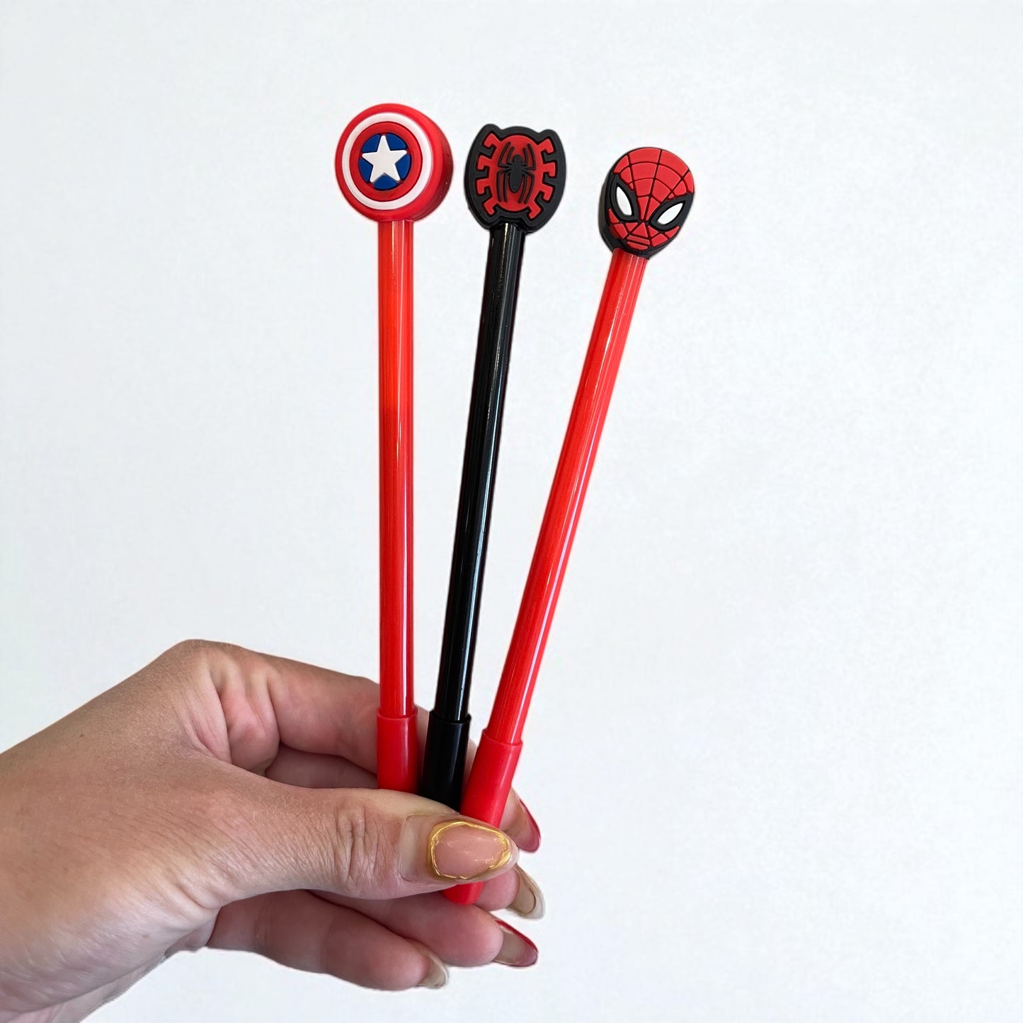 Super Heroes Gel Pens Cute Students Examination Signature Pen Stationery School Supplies