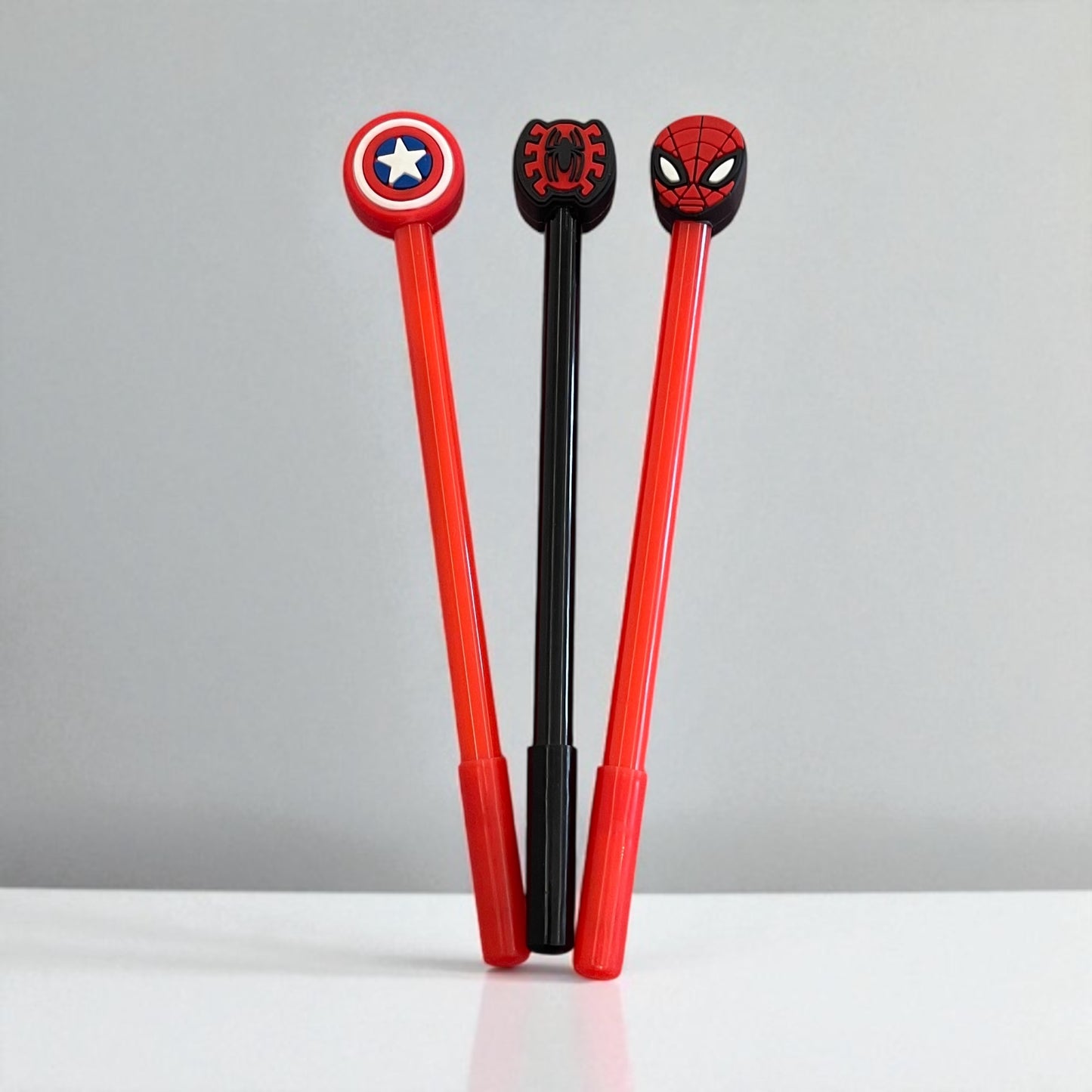 Super Heroes Gel Pens Cute Students Examination Signature Pen Stationery School Supplies