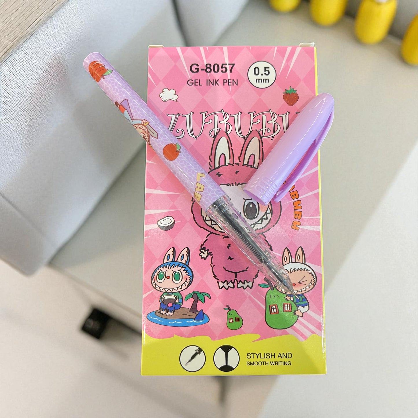 1Pc Labubu Stylish & Smooth Gel Pen