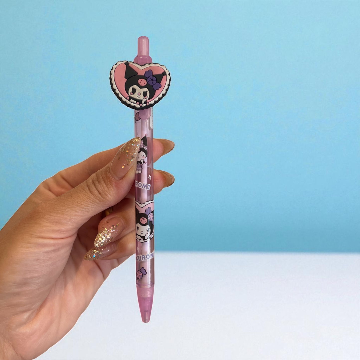 Sanrio Kuromi Mechanical Pencil Kawaii 0.7MM Drawing Writing Automatic Pen School Supplies
