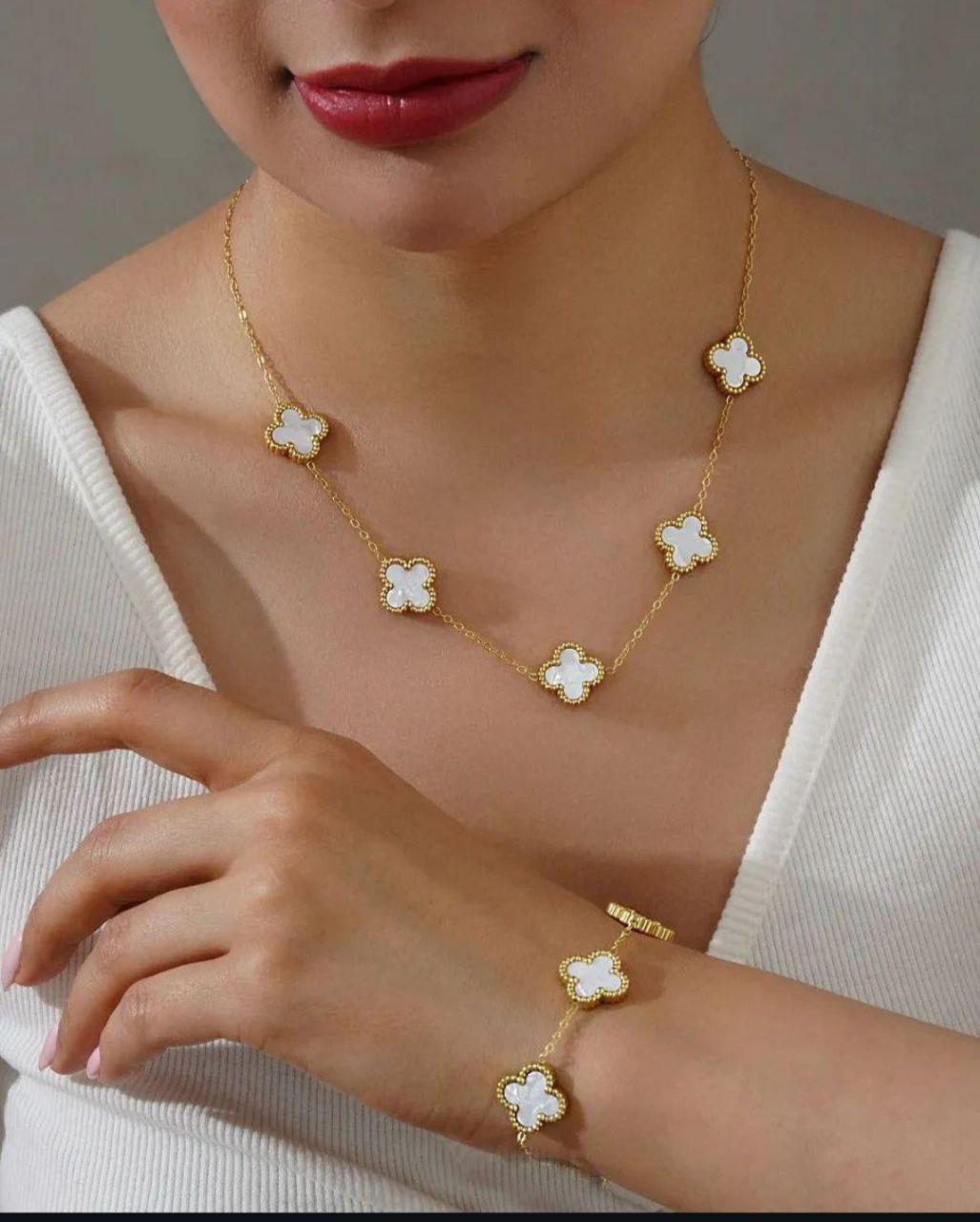 VCleef stainless steel necklace