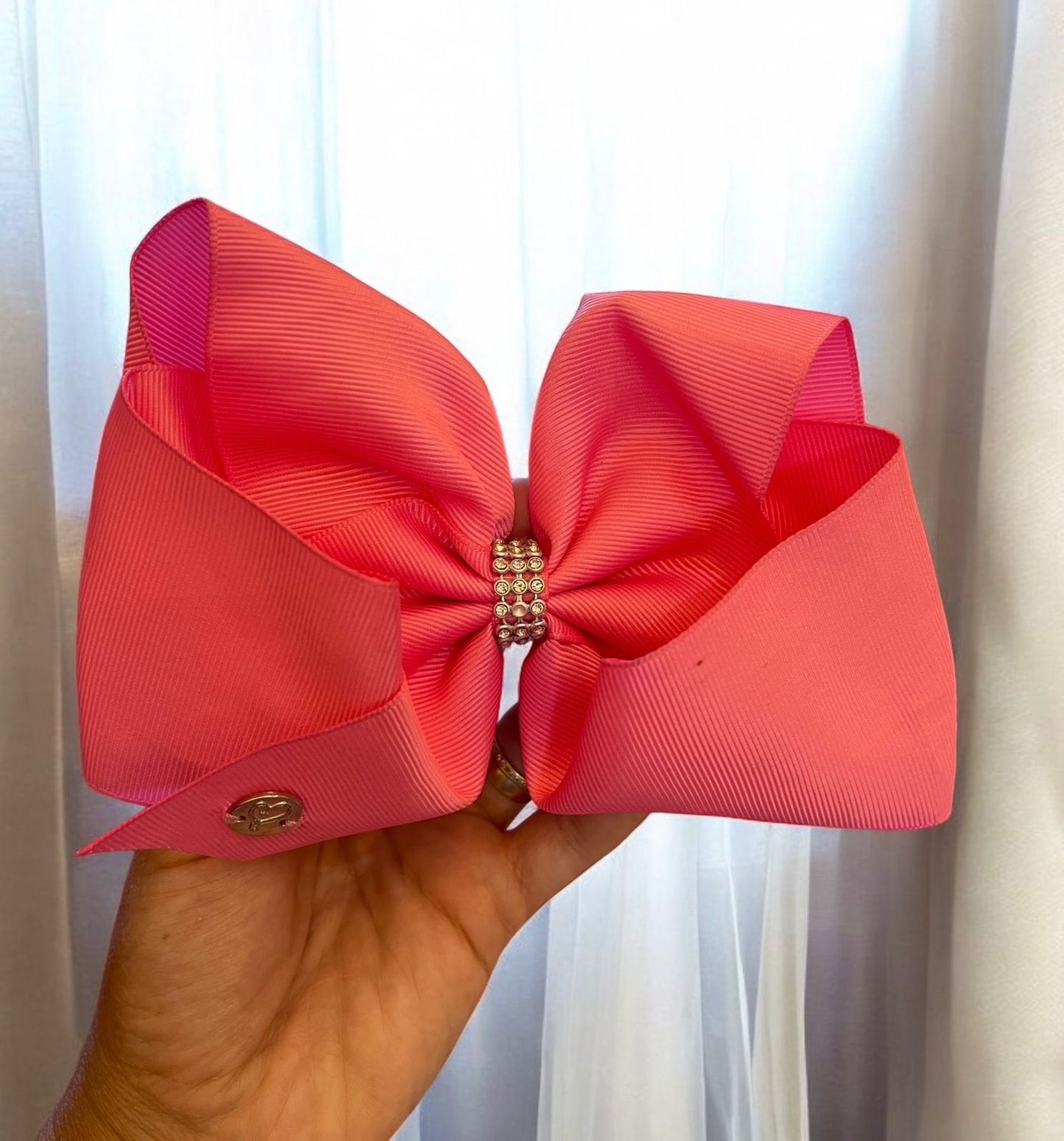 Jojo large bow hair clip for girls