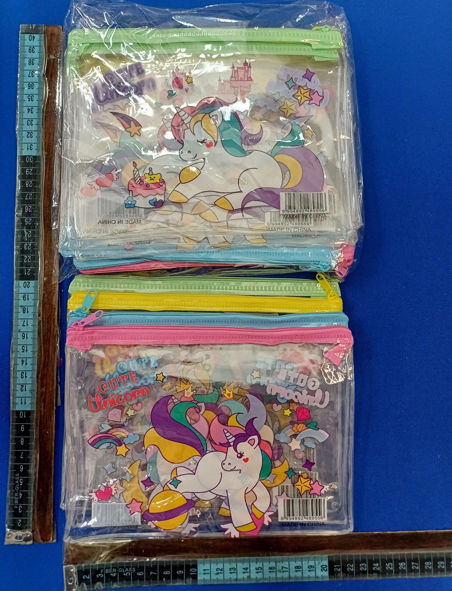 Barbie, Unicorn Transparent Pencil Pouch or Makeup Purse