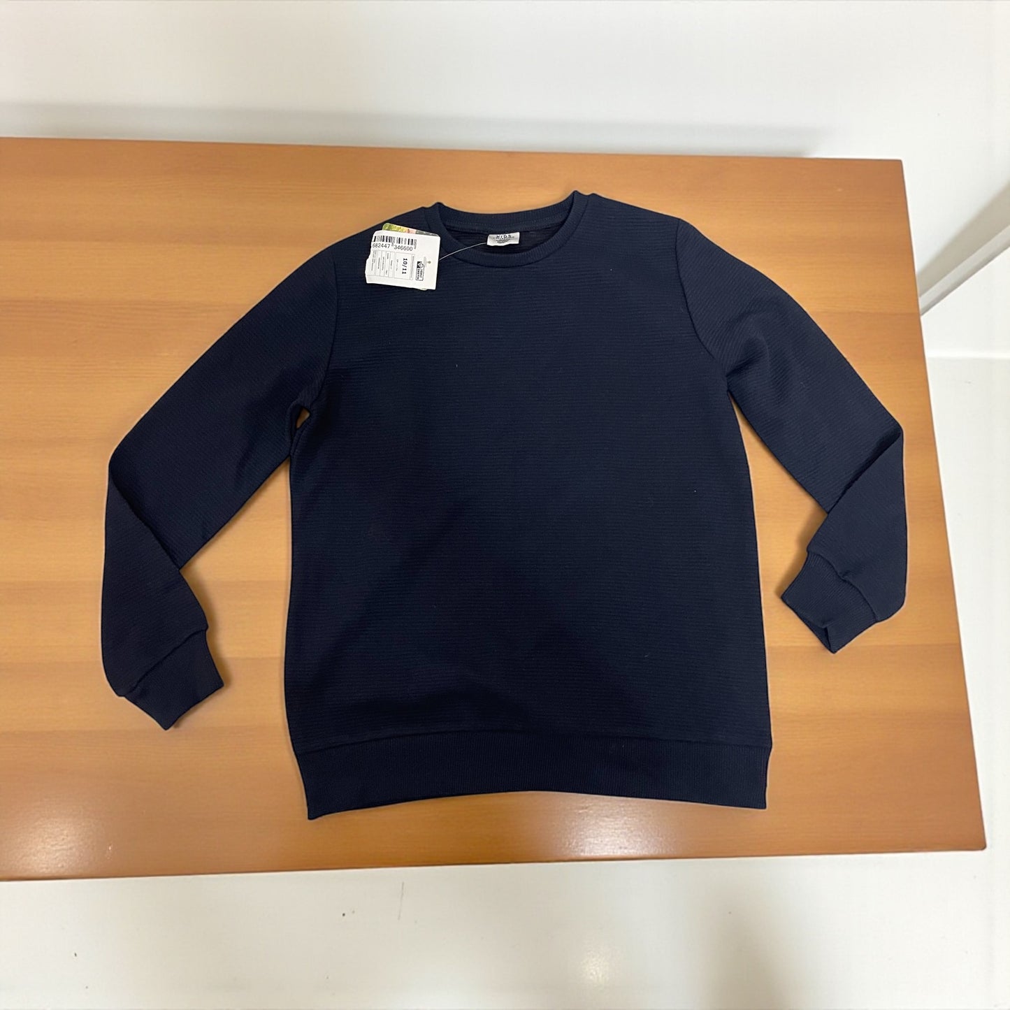 DeFacto boys Regular Fit Crew Neck Long Sleeve Pullover Sweater