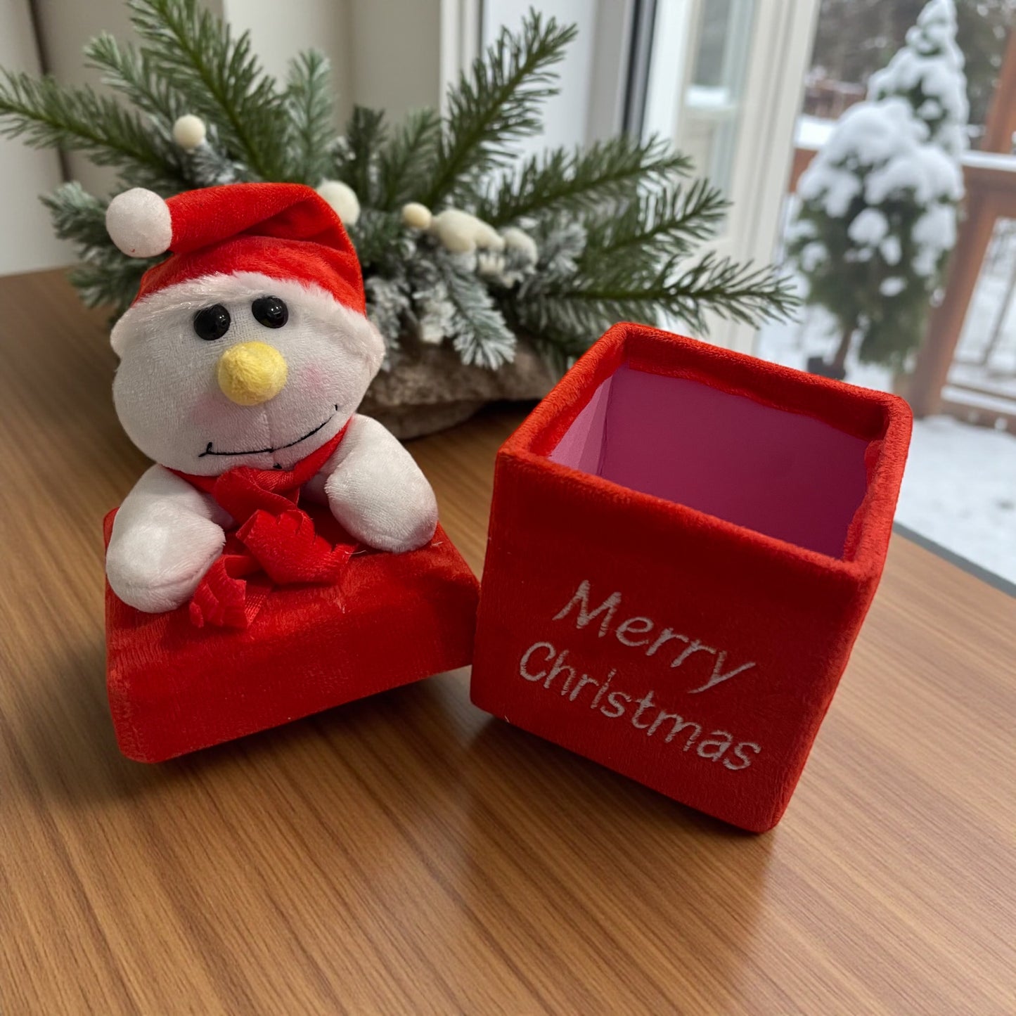 Snowman Christmas Gift Box