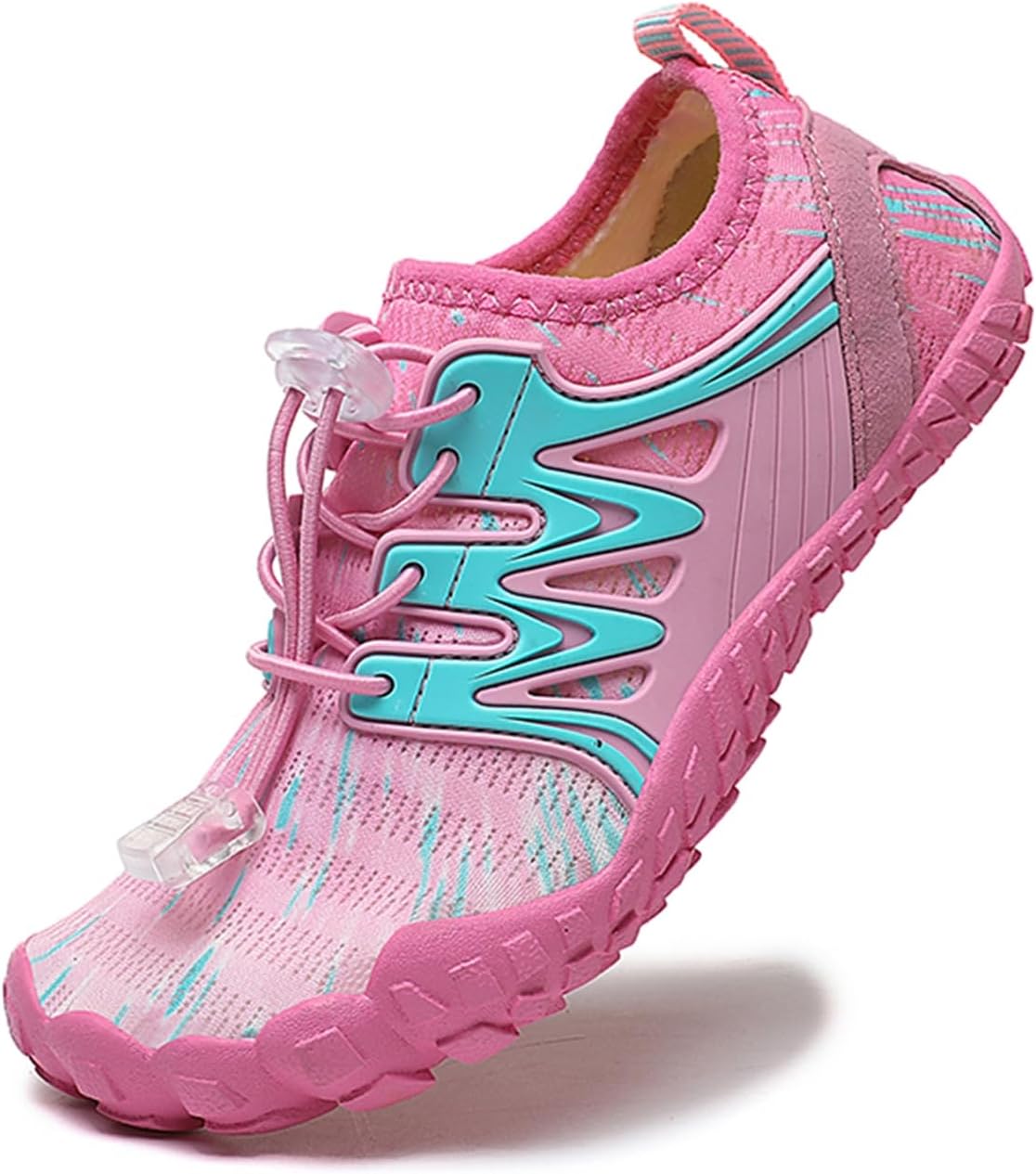 Water Shoes Kids Lightweight Girls Pool Shoes Beach Swimming Barefoot Quick Dry Non-Slip Sports Surf Bath Shoes - size: 32