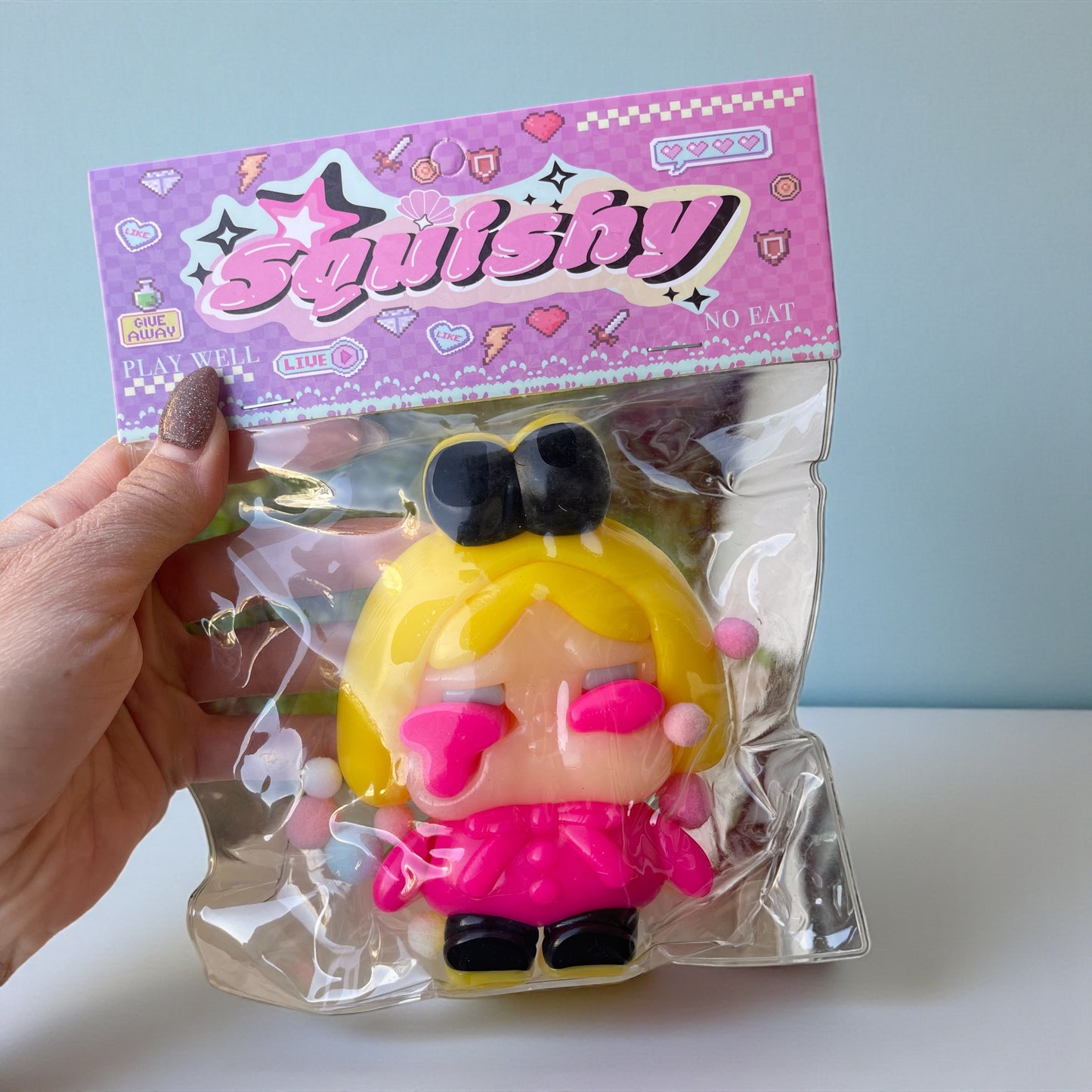 Cry Baby Squishy Stress Toy β Soft Decompression Squeeze Toy for Kids & Relaxation