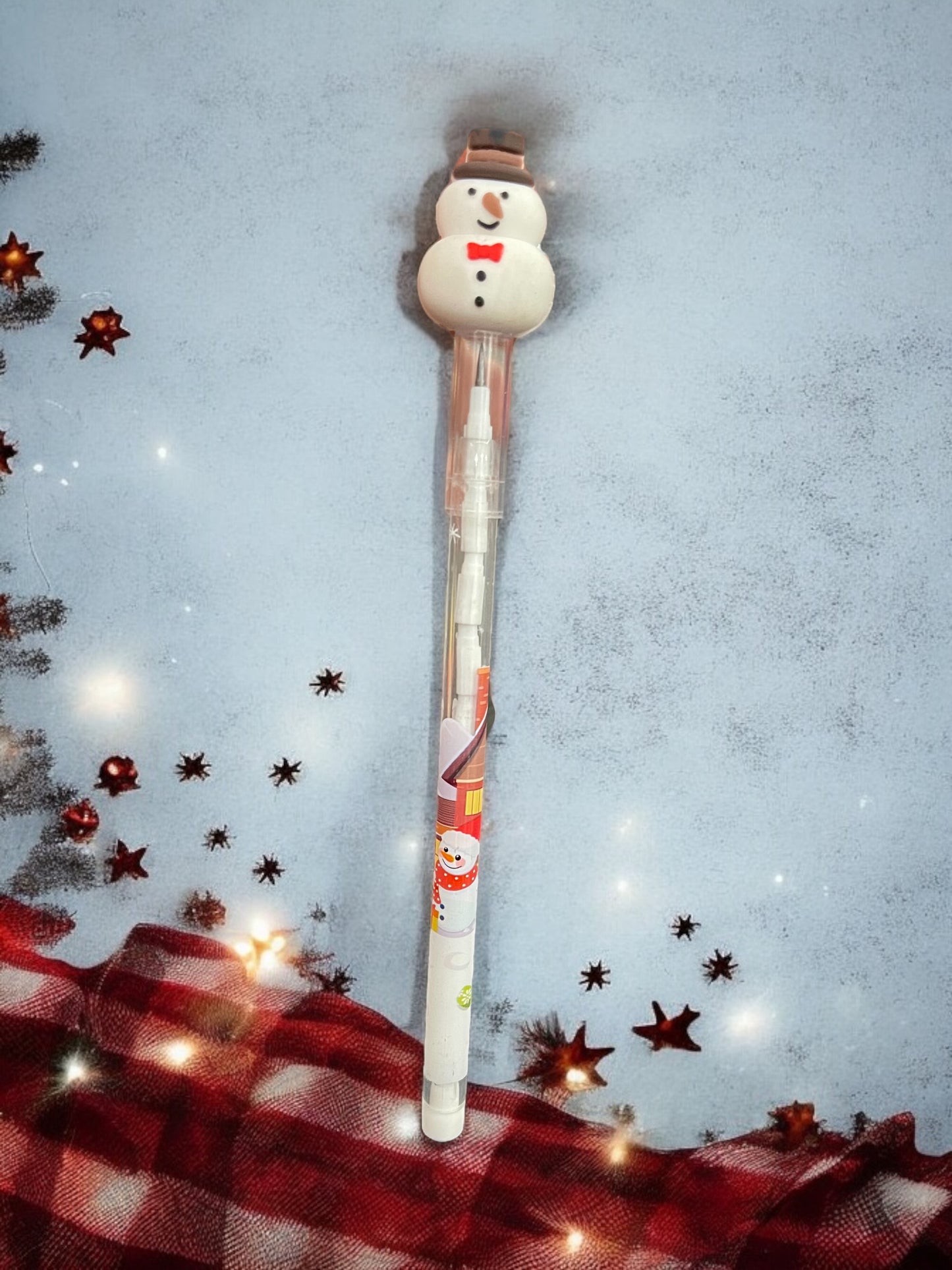Cartoon Cute Christmas Mechanical Pencil for Student Christmas Gift School Stationery