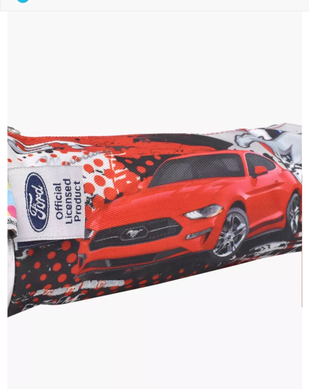 Ford printed round Pencil case