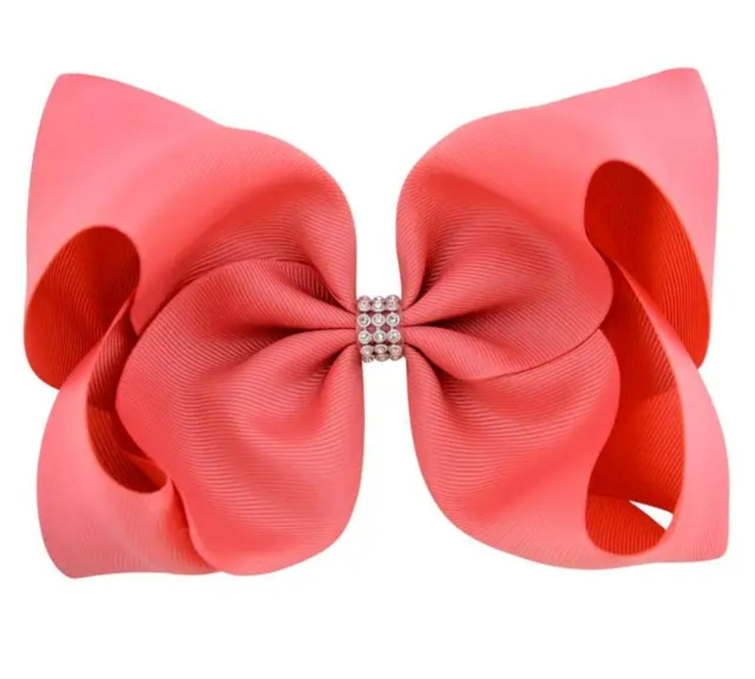 Jojo large bow hair clip for girls
