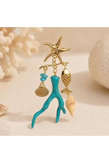 Ocean Treasure Statement Drop Earrings