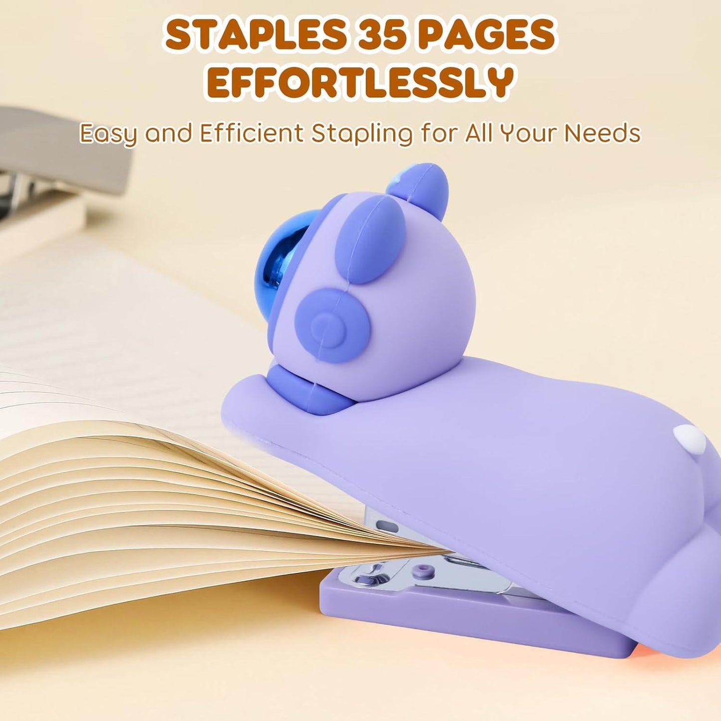 Purple Silicone Stapler