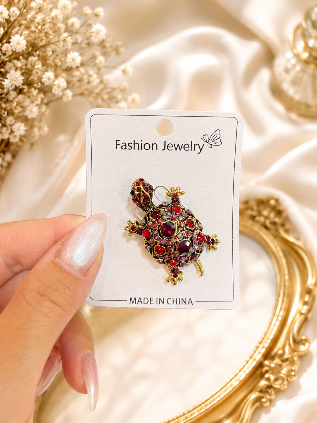 Statement Animal & Bird Crystal Brooch – Multiple Styles