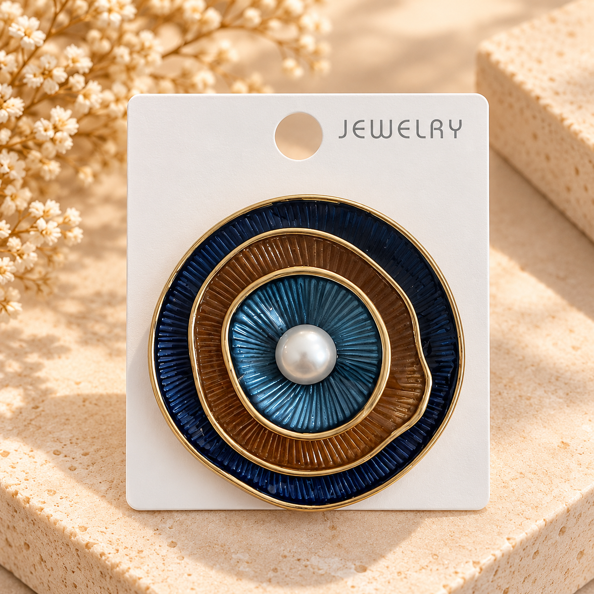 Elegant Statement Brooches & Pins – Gold-Tone Designs with Artistic Details