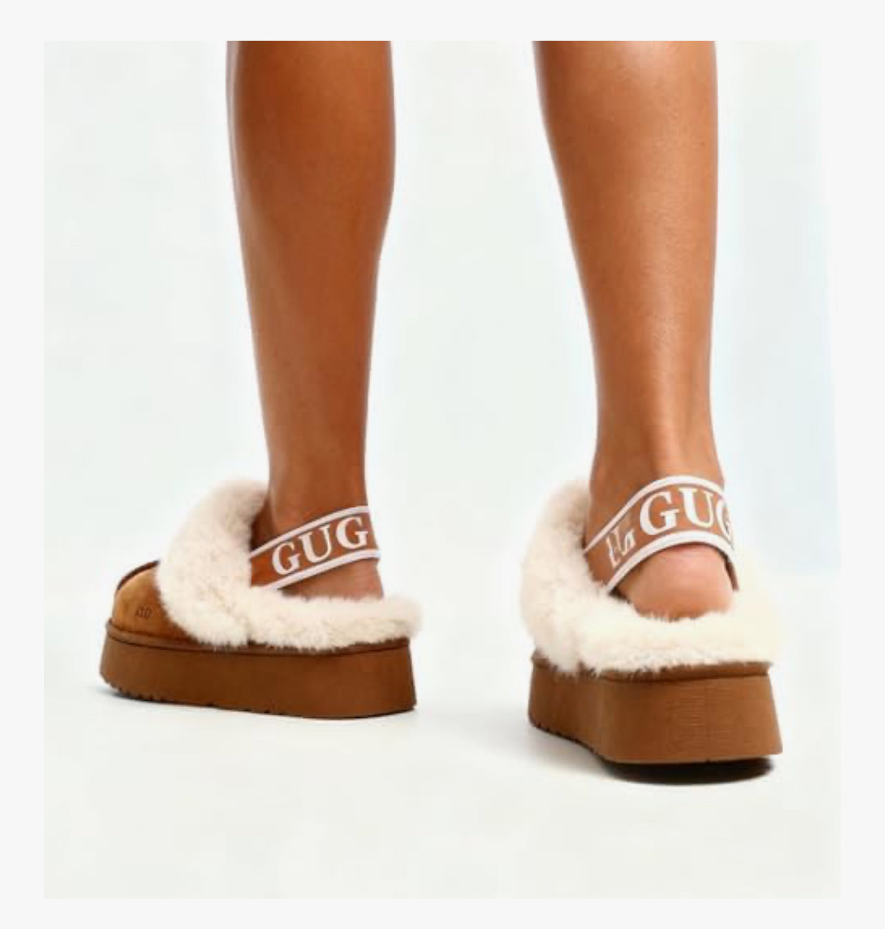Club Aldo Women Sheepskin Slippers With Fur Lining, Indoor Outdoor Sole - 37(Fits Smaller)
