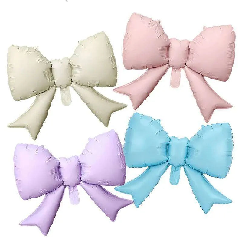 Large Bow-Shaped Foil Balloon – 80 × 58 cm