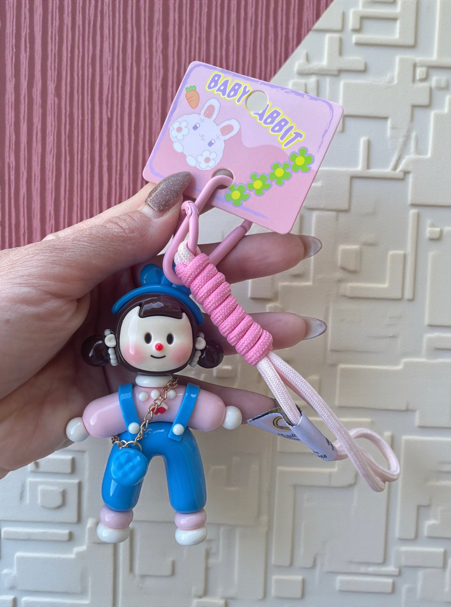 Creative Cartoon Cute Doll Keychain Bag Ornament ex Best Friend Gift Festive Supplies Birthday Wedding Travel Souvenir