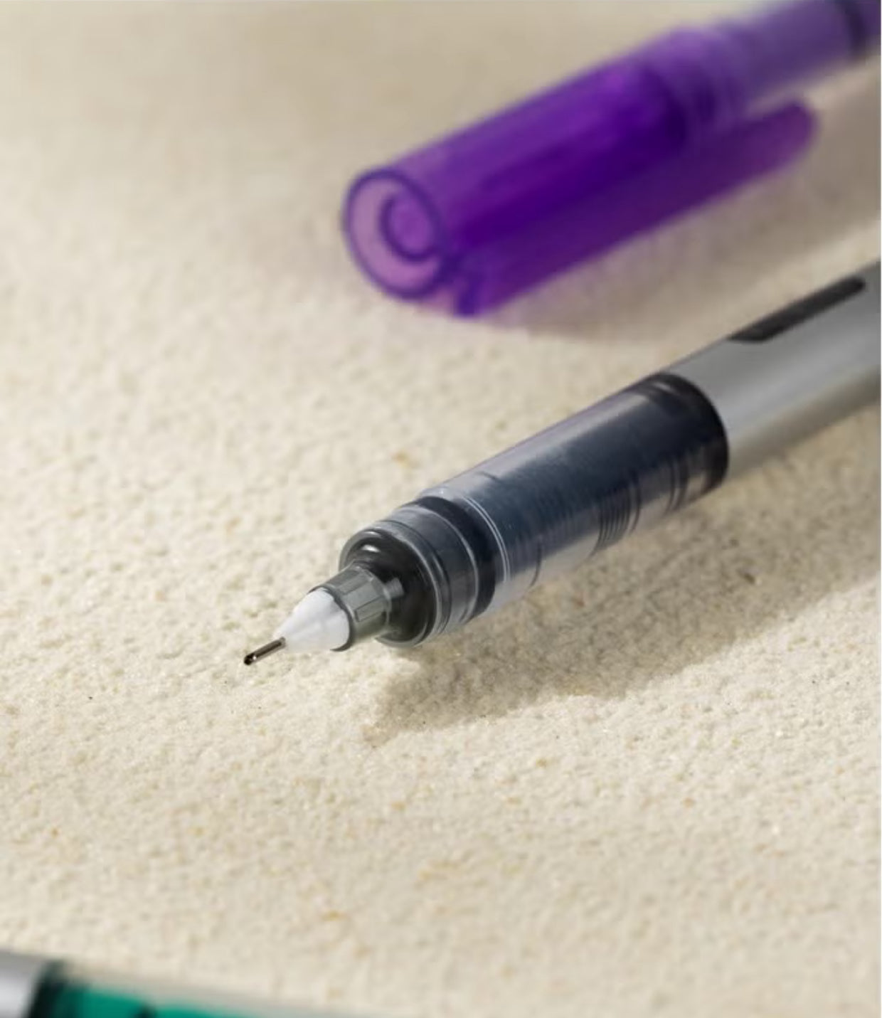 8-Piece Needle Tip Roller Pen 0.5mm Tip Multicolour