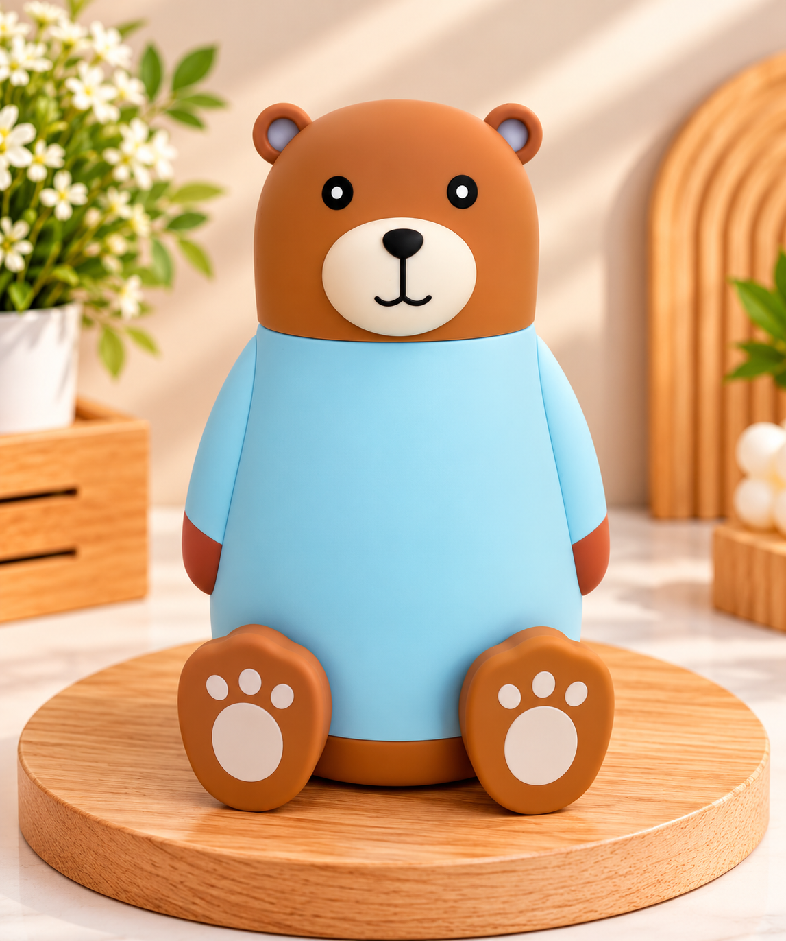 Cute Bear & Panda Bottle – Available in 4 Colors