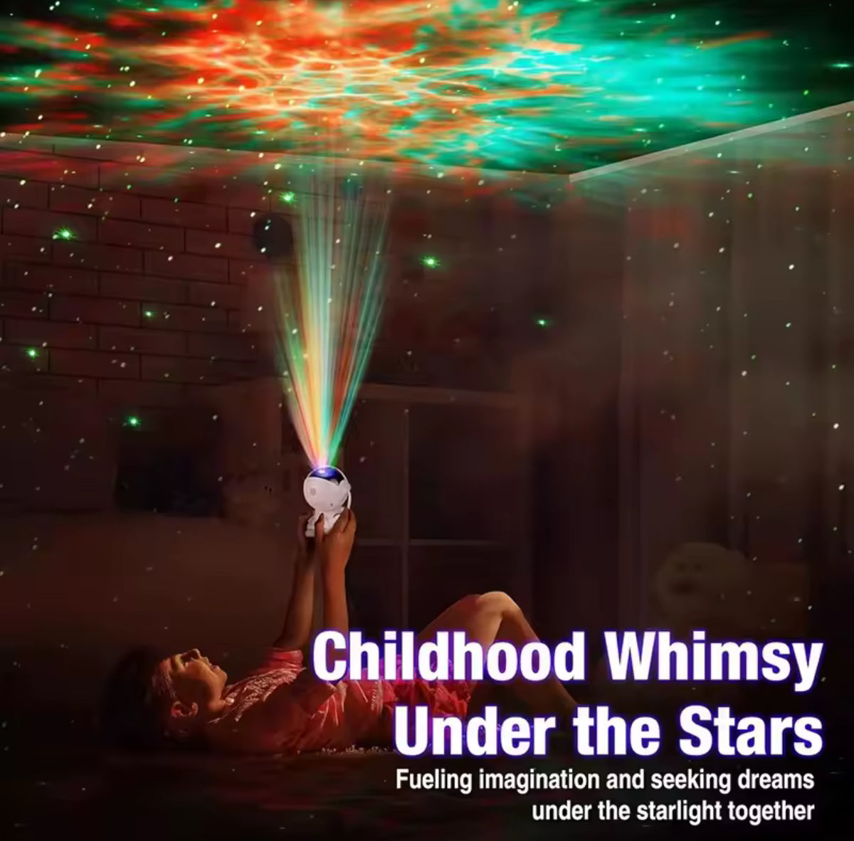 Astronaut Galaxy Projector Night Light with Remote Control