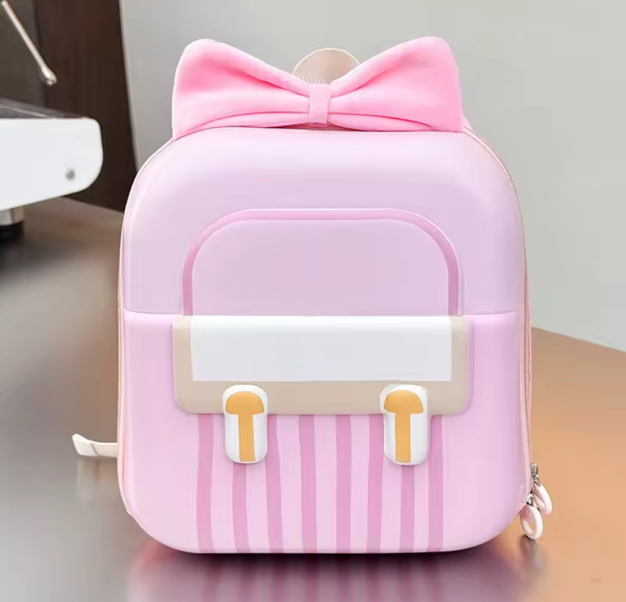 Kindergarten Small Schoolbag Sweet Bow Lightweight Boys And Girls Eggshell Shoulder Bag New Children Fashion Backpacks