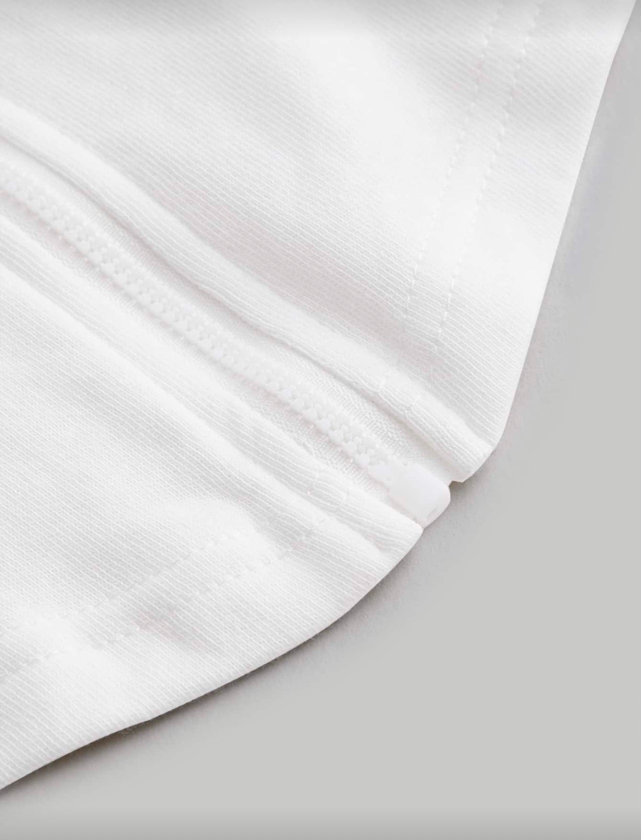 SHEIN EZwear Drop Shoulder Heathered Knit Zip-Up Hoodie - Medium