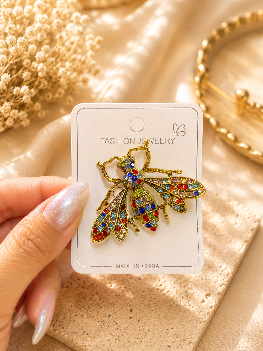 Statement Animal & Bird Crystal Brooch – Multiple Styles