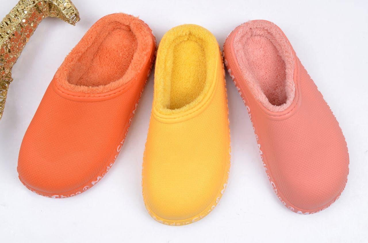 Unisex High Quality Waterproof Fur Lined Unisex Winter Slippers