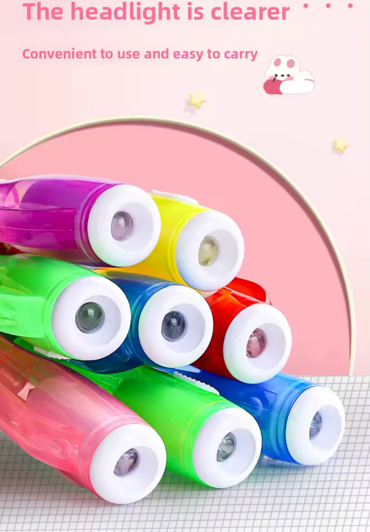 Magic Invisible Highlighter Pen with UV Light Painting Markers Invisible Ink Fluorescence for Kid Gift Spy Game