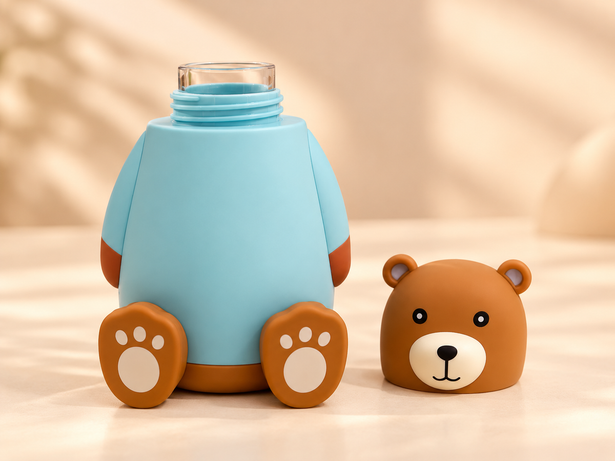 Cute Bear & Panda Bottle – Available in 4 Colors