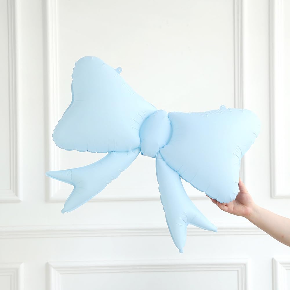 Large Bow-Shaped Foil Balloon – 80 × 58 cm