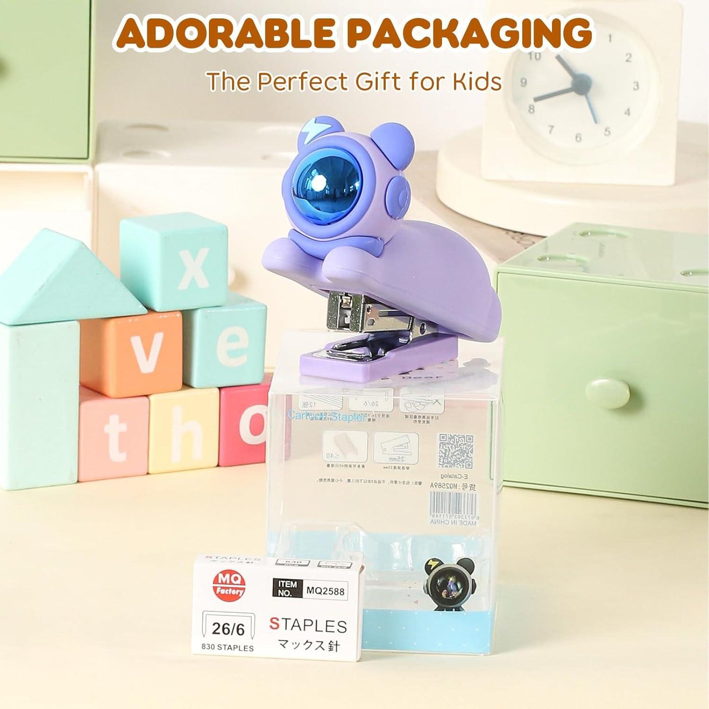 Purple Silicone Stapler