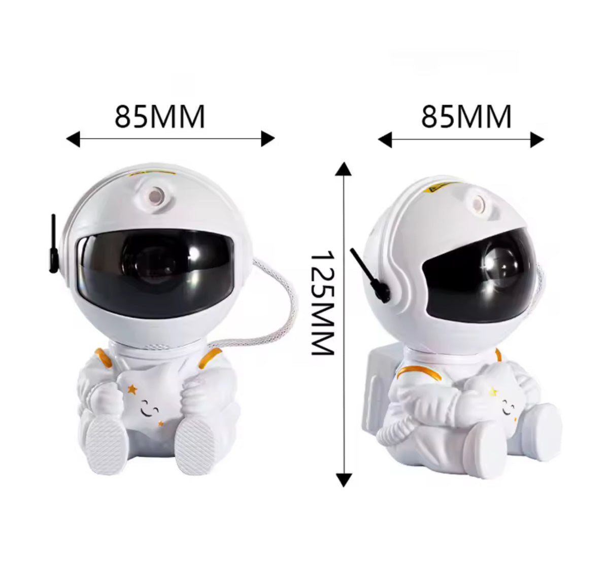 Astronaut Galaxy Projector Night Light with Remote Control